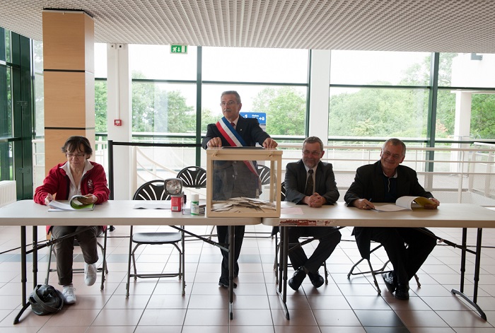 Les bureaux de vote