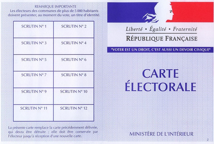 S’inscrire sur les listes électorales