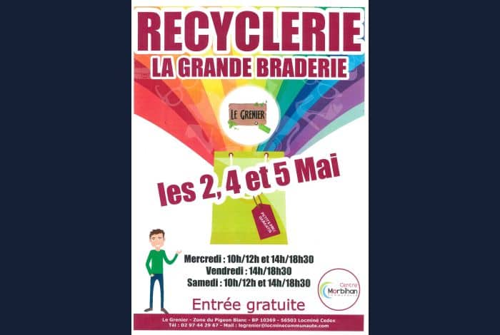 La grande braderie de la recyclerie