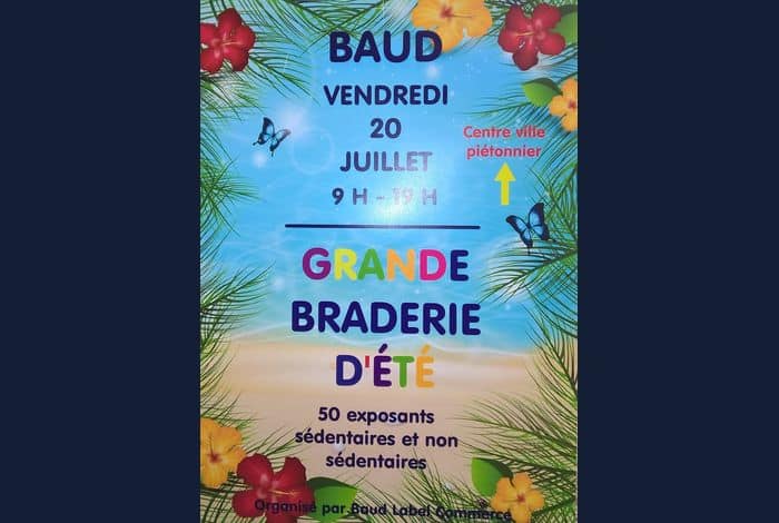 Braderie de Baud Label Commerce