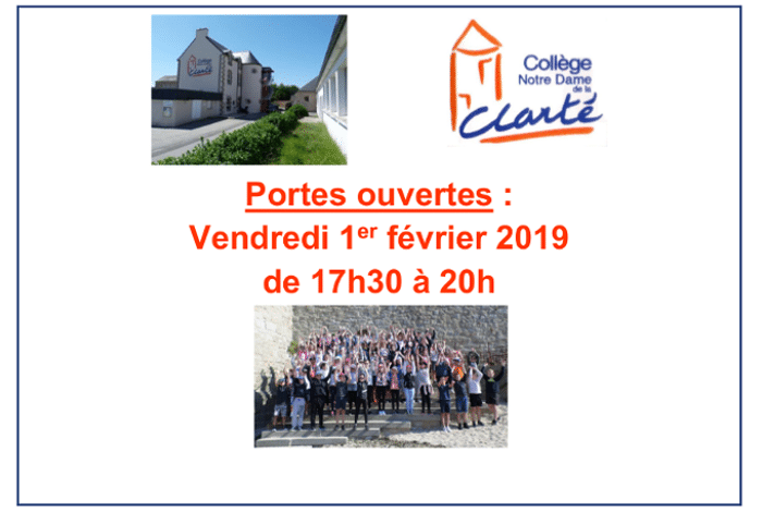 Portes ouvertes du collège la Clarté