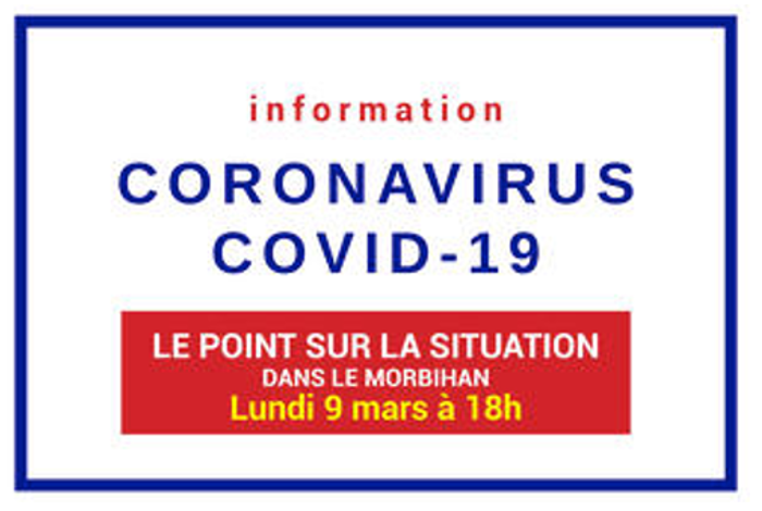 Mesures liées au coronavirus – MAJ 17/03/20