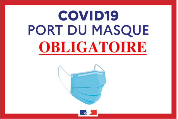 Port du masque obligatoire