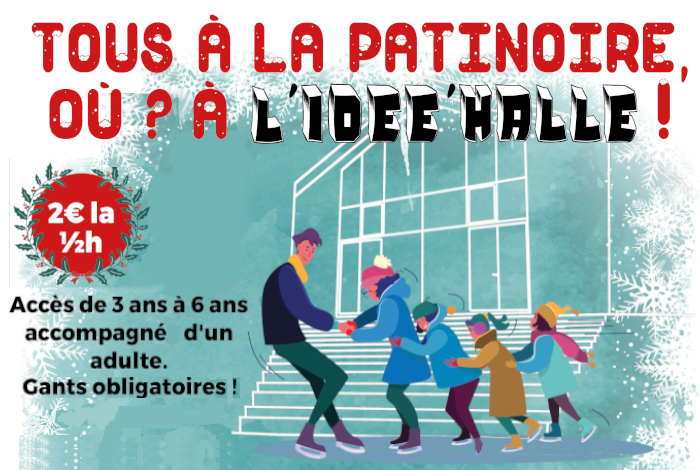 Une patinoire à l’Idée’halle