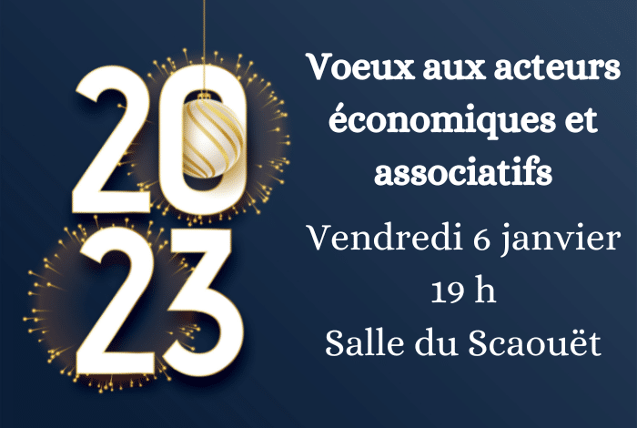 Voeux aux acteurs économiques et associatifs