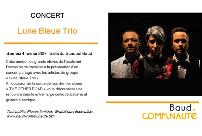 Concert Lune Bleue Trio