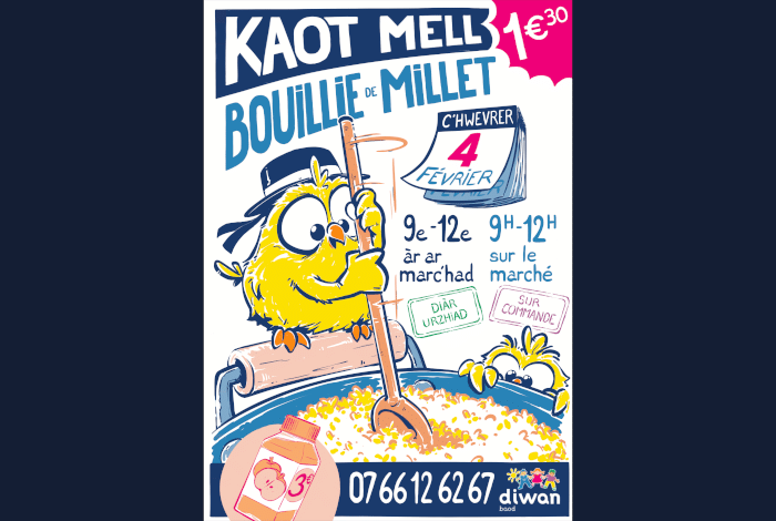 Vente de bouillie de millet
