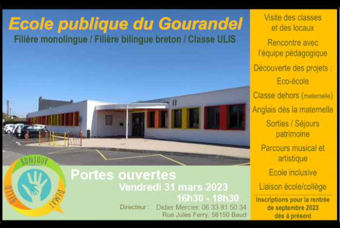 Portes Ouvertes de l’école du Gourandel