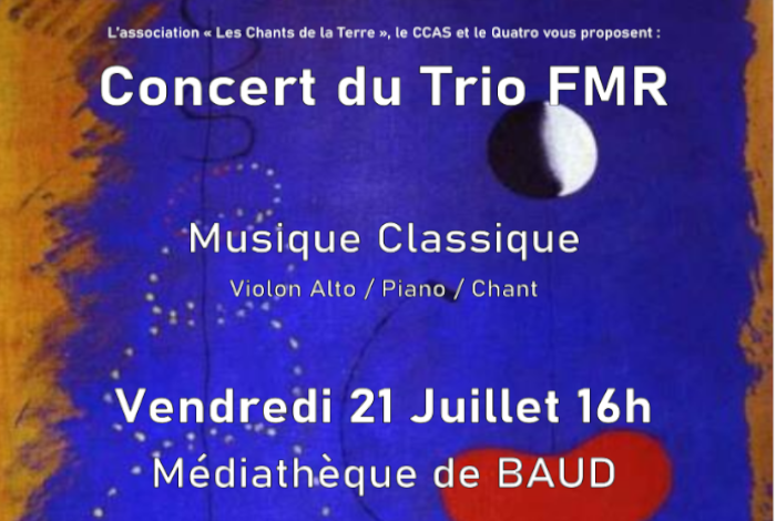 Concert du Trio FMR