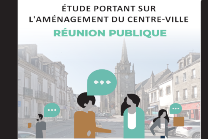 Réunion publique – aménagement du coeur de ville