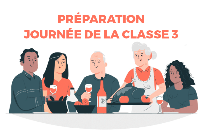 Réunion de préparation de la journée de la classe 3