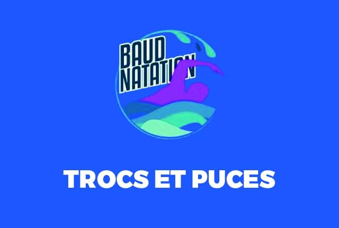 Trocs et puces par baud natation