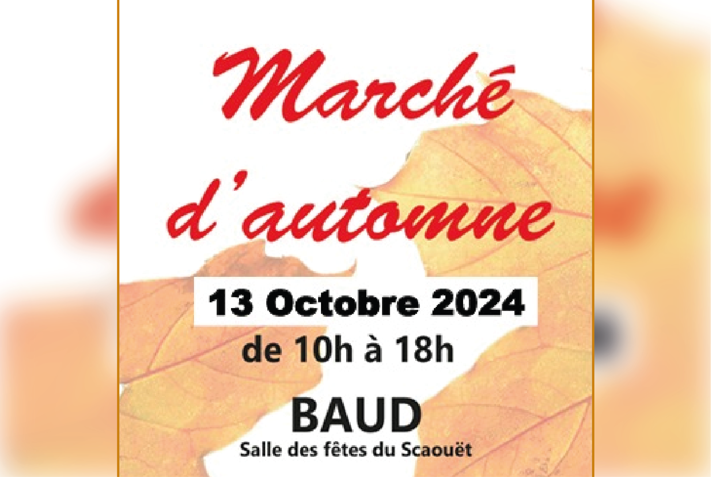 Marché d’automne