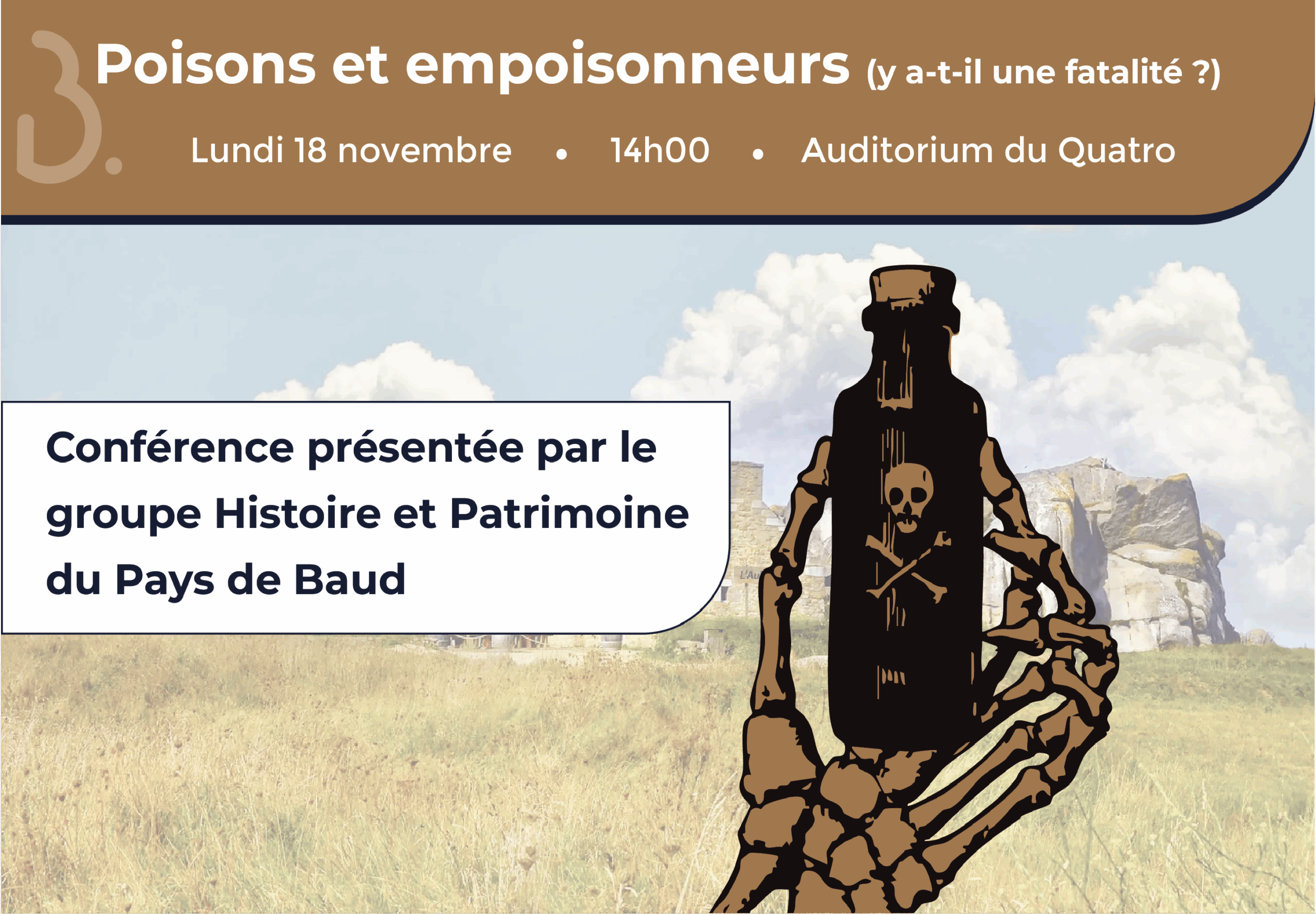 Conférence « Poisons et empoisonneurs »