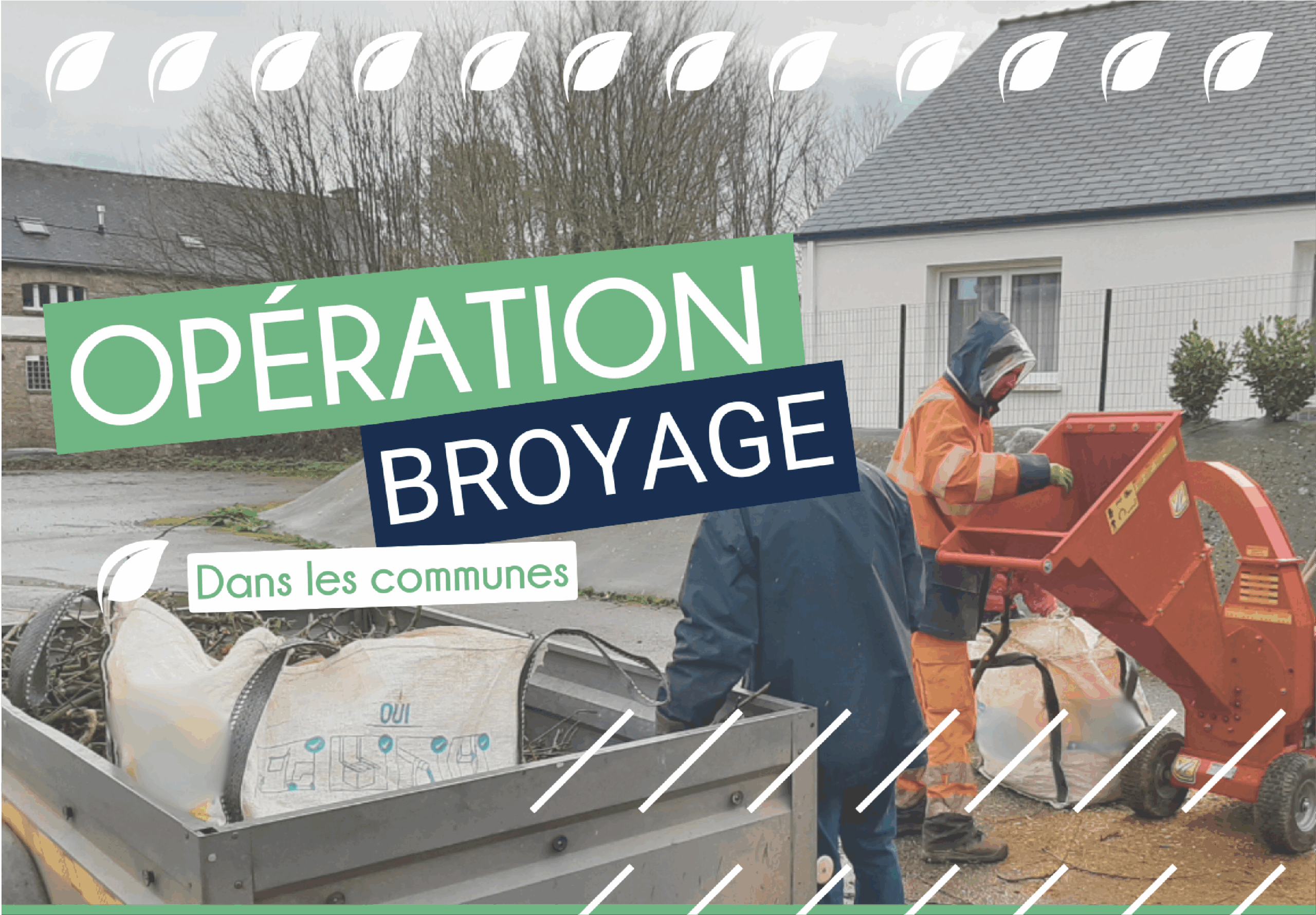 Opération broyage