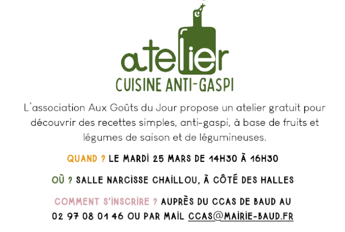 Atelier anti-gaspi