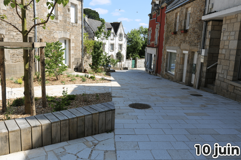 Travaux aménagement rue st yves