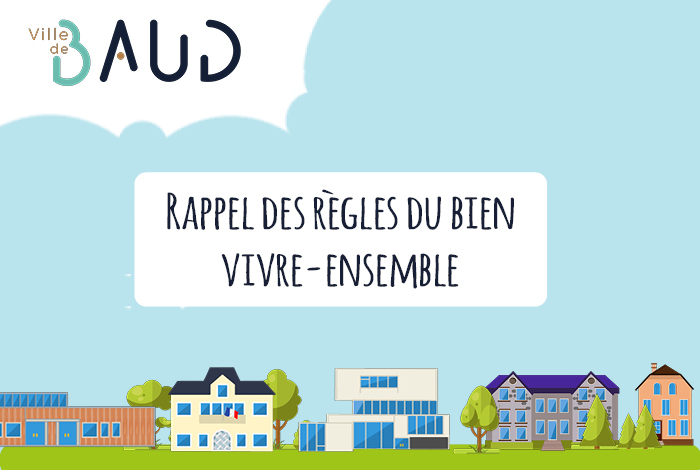 Rappel des règles du bien vivre-ensemble