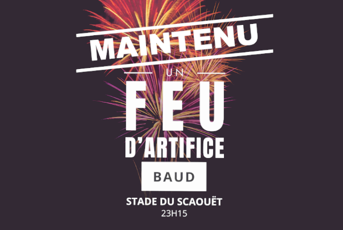 Feu d’artifice et bal populaire