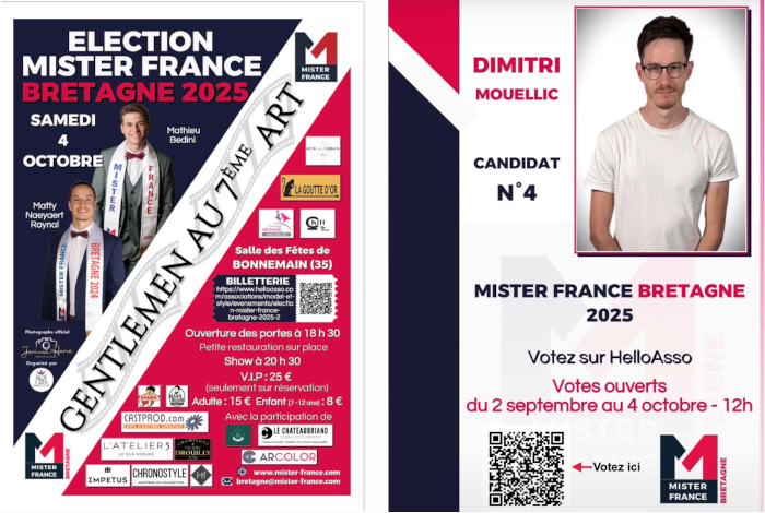 Mister Bretagne France 2025