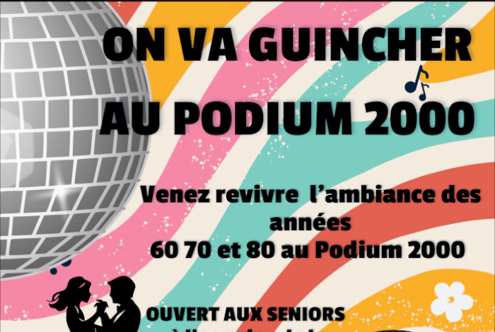 On va guincher au Podium 2000