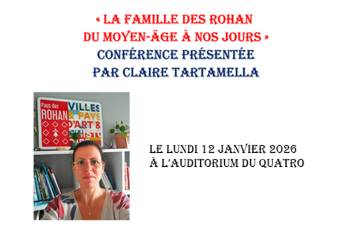 Conférence « La famille des Rohan, du Moyen Âge à nos jours »