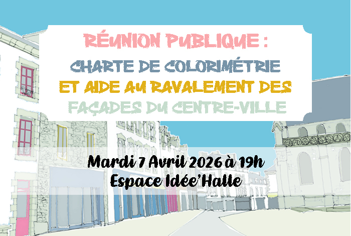 Réunion Publique Colorimétrie et Aide au ravalement de façade