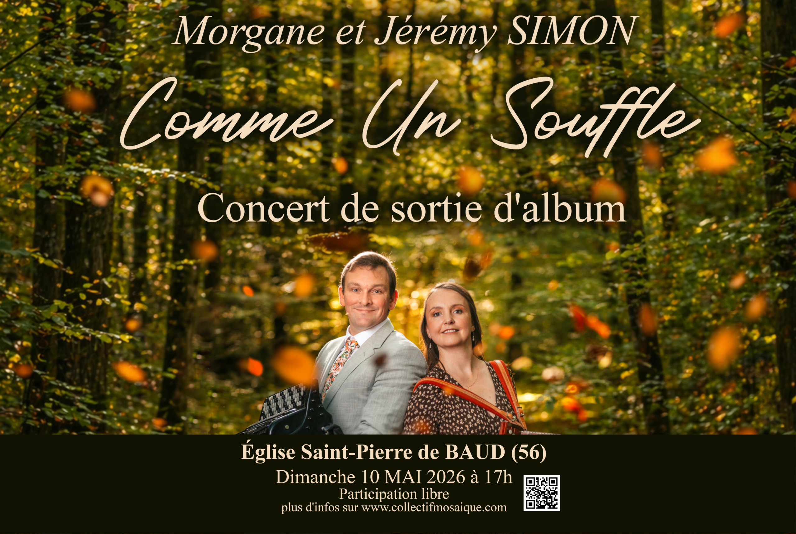 Concert de lancement de l’album « Comme un souffle »