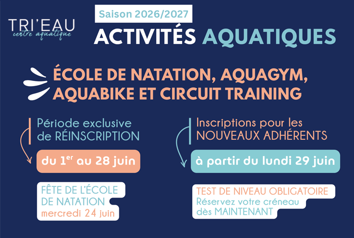Inscription natation