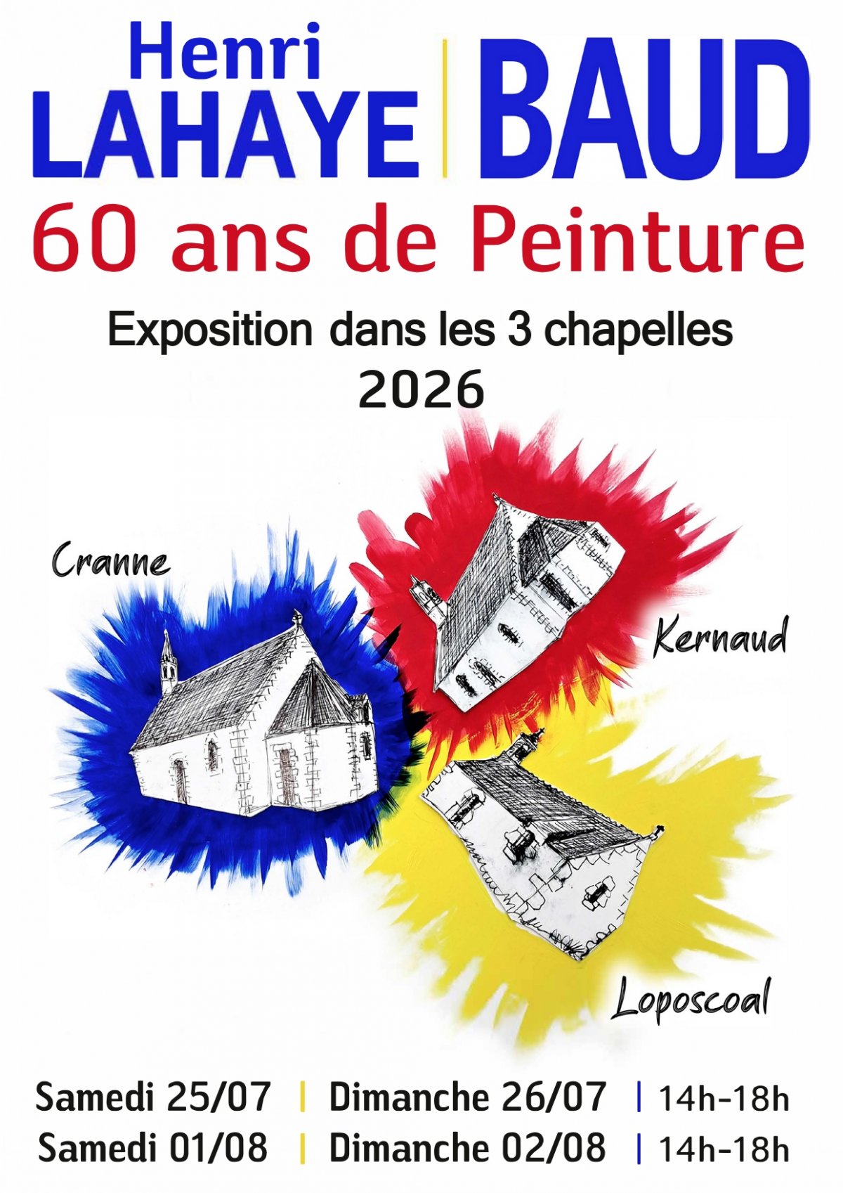 Henri Lahaye : 60 ans de peinture