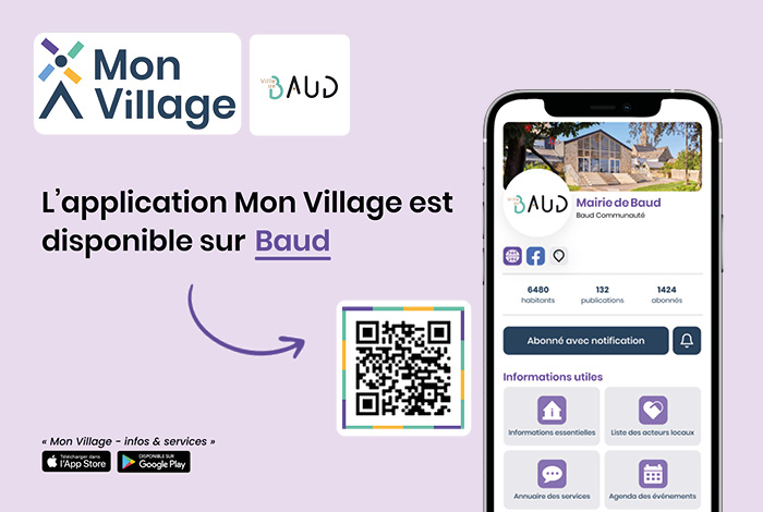 La ville de Baud passe d’Illiwap à Mon Village